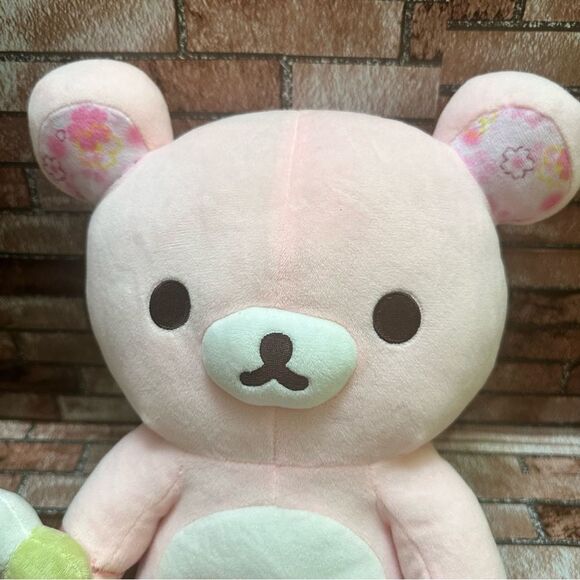 Rilakkuma cherry Blossom Sakura plush stuffed toy - Picture 5 of 9
